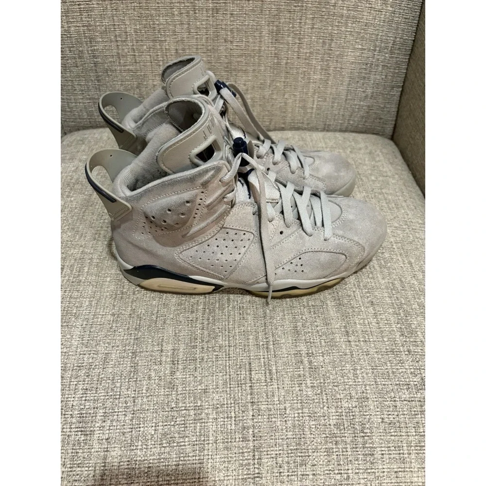Air Jordan 6 Georgetown Retro Size 8 Mens Grey Sneakers 2022 CT8529-012